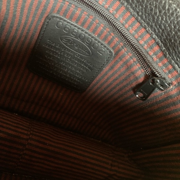 BRIGHTON Emma Bag Bow Silver Vtg Brown Black Leather Shoulder Handbag pebbled - Picture 14 of 14